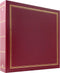 MCS MBI Library Collection 400 Pocket 4x6 Photo Album in Burgandy