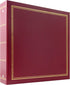 MCS MBI Library Collection 400 Pocket 4x6 Photo Album in Burgandy