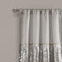 Lush Decor Gray and Blush Night Sky Panel for Living, Bedroom, Dining Room (Single Curtain), 84" x 42"