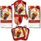 Farm Rooster Kitchen Decor Linen Set Includes 2 Dish Towel 2 Pot Holders 1 Oven Mitt | Kitchen Towel Set For Cooking, Baking, Housewarming and Kitchen Decoration (Set of 5 Piece)