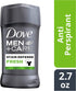 Dove Men+Care Stain Defense Antiperspirant Deodorant Stick, Fresh, 2.7 oz
