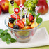 12 Pcs Fruit Picks for Kids 2 Sets Fruit fork Kids Toothpicks for Food Stainless Steel Bento Picks Cute Cartoon Animal Fruit Forks with Silicone Handles and Ceramic Storage Jars for kids (Cute Style)