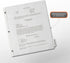 Ahh Hah! Family Recipe Organizer Kits: LONG Index Tabs for Three-ring Binder with Cover