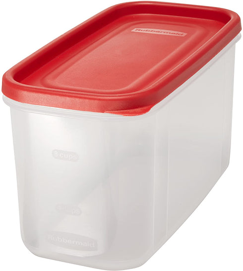 Rubbermaid Modular Food Storage Container, 10 Cup, Racer Red 1776471