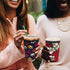 Spoton Iced Coffee Sleeve €œ 3 Pack with Pouch Reusable Ice Java Sock for Cold Drink Cups Neoprene Insulated Cup Sleeves Compatible Starbucks, McDonalds and Dunkin Donuts (Color Paws), SLVB3SML