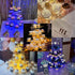 Pastry Stand 3 Tier Acrylic Cupcake Display Stand Light up Cake Stand Cupcake holder Pastry serving platter Candy Bar Party D©cor Wedding Birthday Holidays?Christmas?Blue Light?€¦