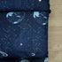 Mengersi Galaxy Kids Floor Pillow Case Bed Cover, Boys Toddler Floor Pillow Cover, Requires 5 Pillows (Pillows Not Included) (King(Cover Only), Navy)