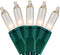 200 Clear Christmas Lights with Green Wire, Pack of 2 Strands of 21 ft 100 Count UL Certified Incandescent Mini String Light (Clear - Green Wire)