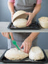 Banneton Bread Basket Sourdough Proofing Set Bread Bowl & Linen Liner Cloth + Lames Rattan Basket No Smell Bread Bag Included 10 Brotform for Homemade Bread