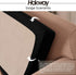 Hokway Stretch Couch Cushion Slipcovers Reversible Cushion Protector Slipcovers Sofa Cushion Protector Covers(Black, Large)
