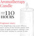 Candle-Lite Apple Cinnamon Crisp Jar Candle, 18 oz, Red