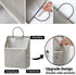 DRON TOOON Fabric Wall Hanging Storage Caddy Bag Over the Door Pouch Organizer for Bedroom Bathroom Kitchen (3Pack-A)