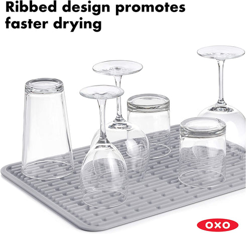 OXO Good Grips Large Silicone Drying Mat, Large (Gray)