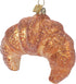 Kurt Adler Noble Gems Croissant Glass Christmas Tree Ornament NB1551