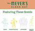 Mrs. Meyer's Multi-Surface Cleaner Spray, Everyday Cleaning Solution for Countertops, Floors, Walls and More, Geranium, 16 fl oz - Pack of 3 Spray Bottles