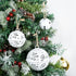 DearHouse 10 Pcs Big Christmas Jingle Bells, 2Inch-3.6Inch White Glitter Christmas Metal Sleigh Bells Rustic Craft Bells for Christmas Tree Wreath Garland Ornaments Holiday DIY Decorations