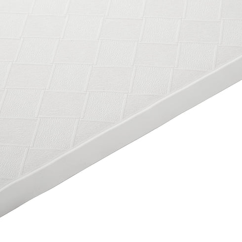Rubbermaid Commercial Products Safti-Grip Bath and Shower Mat, Large, White, Non-Slip for Tub