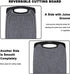Plastic Cutting Board, 3 Pieces Dishwasher Safe Cutting Boards with Juice Grooves, Easy Grip Handle, Non-Slip, with Grinding Area for Grinding Garlic and Ginger