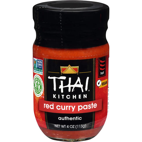 Thai Kitchen Gluten Free Red Curry Paste, 4 oz (Pack of 1)