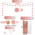 Happy New Year Decorations 2022 Set - Rose Gold Glitter Happy New Year Banner, No DIY | Rose Gold Fringe Curtain for Happy New Year Backdrop | New Years Eve Party Supplies 2022, New Years Decorations