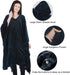 Oversized Wearable Blanket, Thick Flannel Blanket with Sleeves and Giant Pocket, Bedsure Hoodie, Sweatshirt Throw, Cozy Extra Soft, One Size Fits All Adults