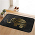 Goldwheat Bath Rugs Doormats Floor Mat Welcome Entrance Door Mat for Indoor Outdoor Non-Slip Washable Areas Shoe Rugs (Elephant)