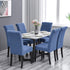 Howhic Stretch Chair Covers for Dining Room Set of 4, Removable Washable Dining Room Chair Covers, Dining Chair Slipcovers Seat Protector, Great for Home and Banquet Decor (Periwinkle Blue, 4 Pack)