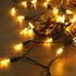 Battery Operated String Lights, 2 Pack 50 LED Christmas Lights Waterproof Mini Lights Set with 8 Modes for Outdoor Indoor Christmas Tree Wreath Wedding Patio Party Garden Decor Warm White