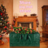 Cokacot Christmas Tree Storage Bag, Fits Up to 9 Foot Artificial Xmas Dissembled Tree, Waterproof Material Protects from Dust, Moisture and Insect (65" x 21" x 30")