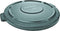 Rubbermaid Commercial FG265400GRAY BRUTE Heavy-Duty Round Waste/Utility Container, 55-gallon Lid ONLY, Gray