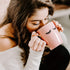 Sweet Water Decor Cute Coffee Mugs with Golden Handle | Girly Make Up & Mascara 16oz China Coffee Cup with Eyelashes | Embellished with Real Gold & Microwave Safe (Pink)