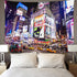 Emvency Tapestry January 6 Illuminated Facades of Theaters Home Decor Wall Hanging for Living Room Bedroom Dorm 50x60 inches