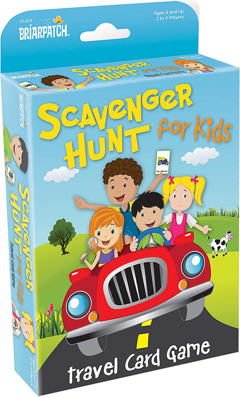Briarpatch Travel Scavenger Hunt Card Game for Kids, Activities for Family Vacations, Road Trips and Car Rides, Ages 7 and Up