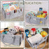 Baby Diaper Caddy Organizer with Handle Gender Neutral Baby Stuff Large Nursery Storage Bin Basket Portable Tote Bag Car Organizer Newborn Essentials Baby Registry Must Haves Item Grey