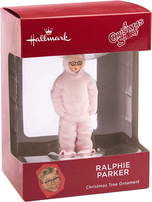 Hallmark Warner Bros Story Ralphie in Bunny Suit Christmas Ornaments