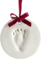 Pearhead Babyprints Baby's First Handprint or Footprint Ornament Kit, Easy No-Bake DIY, Christmas Baby Gift, 50010