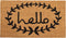 Calloway Mills 121811729 Calico Hello Doormat, 17" x 29", Natural/Black