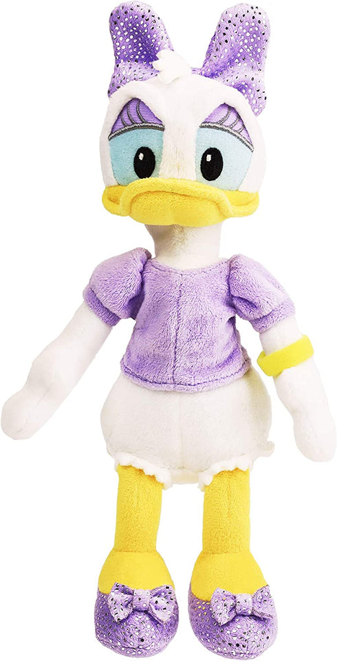 Disney Junior Mickey Mouse Beanbag Plush - Daisy Duck, by Just Play