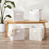 DII Non Woven Storage Collection Polka Dot Collapsible Bin Large Set, 13x13x13 Cube, White & Copper, 2 Piece