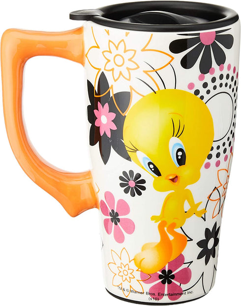 Spoontiques Tweety Travel Mug, Multi Colored