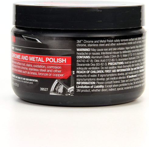 3M Chrome and Metal Polish, 39527, 10 oz , Pink