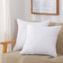 Acanva Throw Pillow Inserts Soft Couch Stuffer Polyester Square Form Washable Cushion Euro Sham Filler, 18''-2P, White, 2 Count