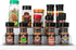 Homeries 3-Tier Spice Rack 2 Pack - Modern Design Waterproof and Non Skid Shelf Kitchen Organizer for Pantry Cabinet or Countertop Use
