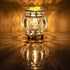MAXWINER Electric Wax Melt Warmer Wrought Iron Crystal Oil Burner for Home, Living Room, Bedroom, Kitchen, SPA, Office (Silver)