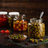 Half Gallon Glass Mason Jar (64 Oz) Wide Mouth with Plastic Airtight Lid, USDA Approved BPA-Free Dishwasher Safe Canning Jar for Fermenting, Sun Tea, Kombucha, Dry Food Storage, Clear (1 Pack)