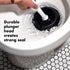 OXO Good Grips Toilet Plunger with Cover, White