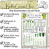Kitchen Measurement Conversion Chart Modern Farmhouse Design | 8x6 Inch Refrigerator Magnet | Magnetic Kitchen Reference Table w/ Safe Cooking Temperature Guide - Slow Cooker, Instant Pot Cheat Sheet