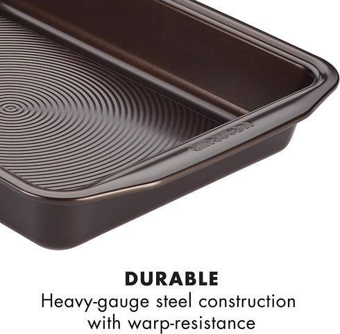 Circulon Nonstick Bakeware, Nonstick Cookie Sheet / Baking Sheet - 10 Inch x 15 Inch, Chocolate Brown