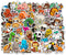 100 PCS Cute Little Animal Aesthetic Vinyl Waterproof Sticker Packs for Kids Teens Toddlers Room Decorations Adults Water Bottles Laptop Skateboard