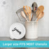 Oversized Spoon Rest for Kitchen - 2 Pack - White Ceramic Farmhouse Design for Cooking - Stove Top, Kitchen Counter, Countertop - Ladle Holder, Spoon Holder, Utensil Rest, Coffee Spoon Rest€¦